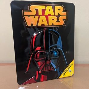 4/$40 Star Wars collectors tin + bonus activities